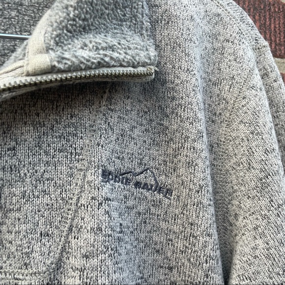 Eddie Bauer Half Zip Pullover Sweater Size Medium - Picture 3 of 8